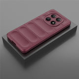 Husa pentru Xiaomi Redmi Note 15 5G, Techsuit Magic Shield, bordo