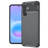 Husa pentru Samsung Galaxy A57 5G, Techsuit CarbonFiber, negru