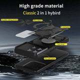 Husa pentru Motorola Moto G77, Techsuit CamGuard Pro, albastru