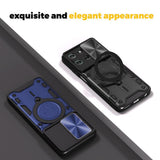 Husa pentru Motorola Moto G77, Techsuit CamGuard Pro, albastru