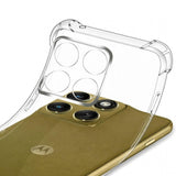 Husa pentru Motorola Moto G77, Techsuit Shockproof Clear Silicone, transparenta