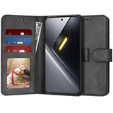 Husa pentru Xiaomi POCO X8 Pro Max, Techsuit Diary Book, negru