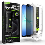 Folie de protectie pentru Samsung Galaxy A16 4G, Techsuit [Fingerprint Unlock Compatible] TitanGlass CrystalHD