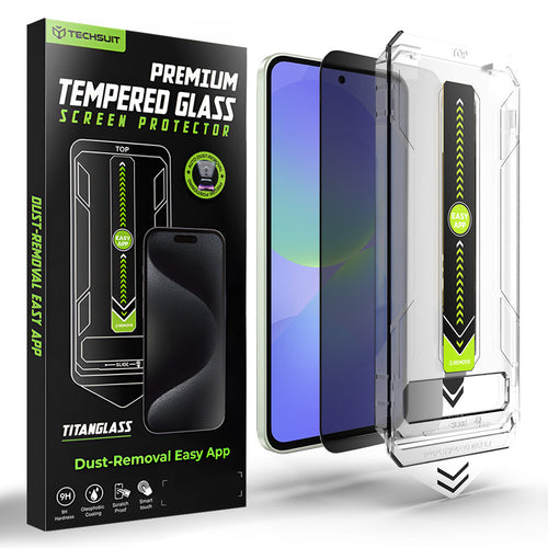 Folie de protectie pentru Samsung Galaxy A36 5G, Techsuit [Fingerprint Unlock Compatible] TitanGlass CrystalHD