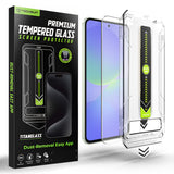 Folie de protectie pentru Samsung Galaxy A36 5G, Techsuit [Fingerprint Unlock Compatible] TitanGlass CrystalHD