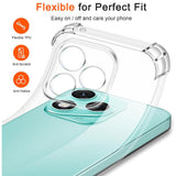 Husa pentru Honor 600 Lite, Techsuit Shockproof Clear Silicone, transparenta
