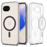 Husa pentru Google Pixel 10a, Spigen Ultra Hybrid MagSafe (ACS11277), cenusiu