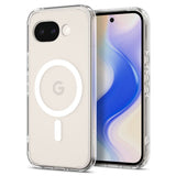 Husa pentru Google Pixel 10a, Spigen Ultra Hybrid MagSafe (ACS11276), alb