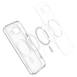 Husa pentru Google Pixel 10a, Spigen Ultra Hybrid MagSafe (ACS11276), alb