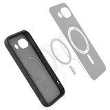 Husa pentru Google Pixel 10a, Spigen Ultra Hybrid MagSafe (ACS11278), negru frost