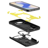 Husa pentru Google Pixel 10a, Spigen Tough Armor MagSafe (ACS11280), negru