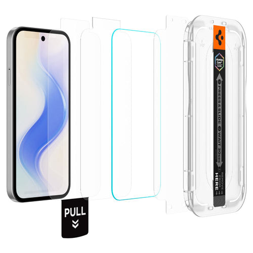 Folie de protectie pentru Google Pixel 10a, Spigen (2 pack) Glas.tR EZ-FIT (AGL11364)