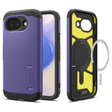 Husa pentru Google Pixel 10a, Spigen Tough Armor MagSafe (ACS11281), violet