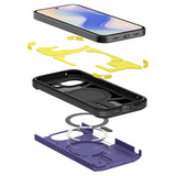 Husa pentru Google Pixel 10a, Spigen Tough Armor MagSafe (ACS11281), violet