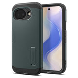 Husa pentru Google Pixel 10a, Spigen Tough Armor MagSafe (ACS11282), verde
