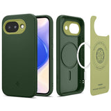 Husa pentru Google Pixel 10a, Spigen Caseology Nano Pop MagSafe (ACS11288), verde