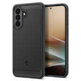 Husa pentru Samsung Galaxy A37 5G, Spigen Rugged Armor (ACS09795), negru