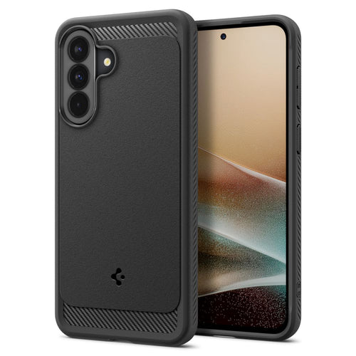 Husa pentru Samsung Galaxy A37 5G, Spigen Rugged Armor (ACS09795), negru