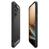 Husa pentru Samsung Galaxy A37 5G, Spigen Rugged Armor (ACS09795), negru