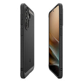 Husa pentru Samsung Galaxy A57 5G, Spigen Rugged Armor (ACS09794), negru
