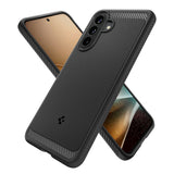 Husa pentru Samsung Galaxy A57 5G, Spigen Rugged Armor (ACS09794), negru