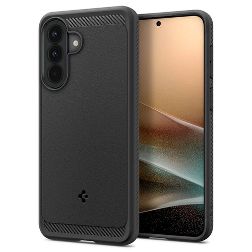 Husa pentru Samsung Galaxy A57 5G, Spigen Rugged Armor (ACS09794), negru