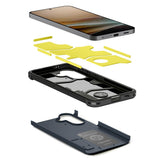 Husa pentru Samsung Galaxy A57 5G, Spigen Tough Armor (ACS11126), albastru