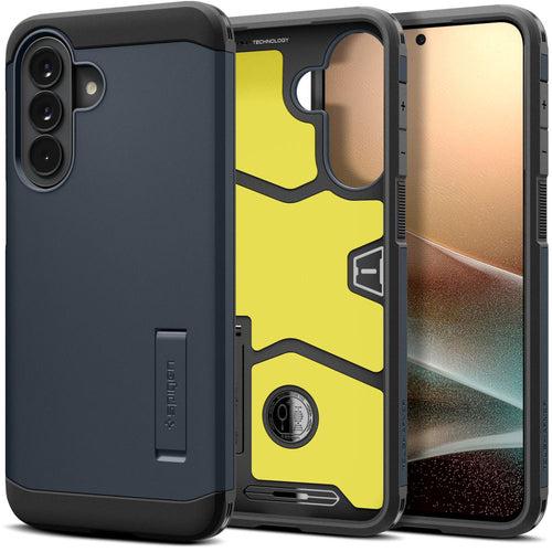 Husa pentru Samsung Galaxy A57 5G, Spigen Tough Armor (ACS11126), albastru