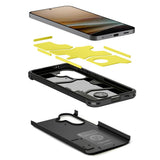 Husa pentru Samsung Galaxy A57 5G, Spigen Tough Armor (ACS11125), negru