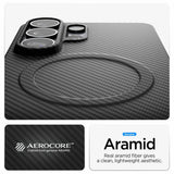 Husa pentru Samsung Galaxy S26 Ultra, Spigen Air Skin Aramid MagFit (ACS11029), negru