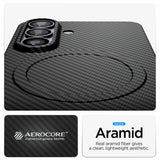 Husa pentru Samsung Galaxy S26 Plus, Spigen Air Skin Aramid MagFit (ACS11048), negru
