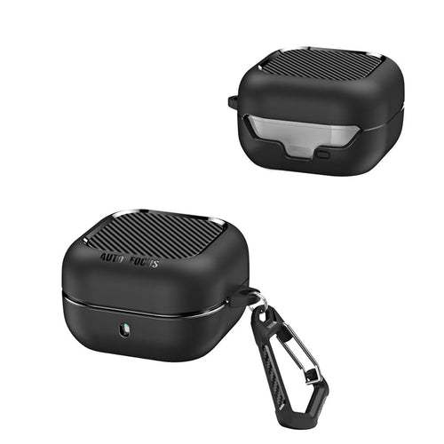 Husa pentru pentru Samsung Galaxy Buds 4 / Buds 4 Pro, Techsuit, negru