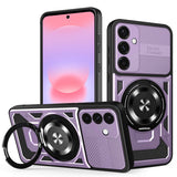Husa pentru Samsung Galaxy A36 5G, Techsuit RuggedCam, albastru