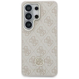Husa pentru Samsung Galaxy S26 Ultra, Guess 4G Big Rhinestone Triangle Strap MagSafe (GUHMS26LP4G4DCSP), roz