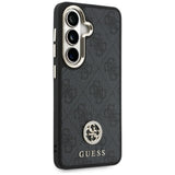 Husa pentru Samsung Galaxy S26, Guess 4G Big Rhinestone Triangle Strap (GUHMS26SP4G4DCSK), negru