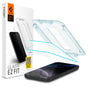 Folie de protectie pentru iPhone 16 Pro, Spigen (2 pack) Glas.tR EZ-FIT (AGL07928)
