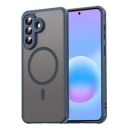 Husa pentru Samsung Galaxy A57 5G, Techsuit HaloFrost II MagSafe, bleumarin