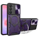 Husa pentru Samsung Galaxy A37 5G, Techsuit CamGuard Pro, albastru