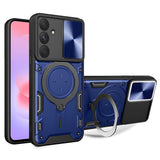 Husa pentru Samsung Galaxy A37 5G, Techsuit CamGuard Pro, albastru