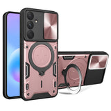 Husa pentru Samsung Galaxy A57 5G, Techsuit CamGuard Pro, roz auriu