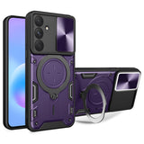 Husa pentru Samsung Galaxy A57 5G, Techsuit CamGuard Pro, albastru
