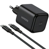 Incarcator retea UGREEN X524 (65054), cu Type-C Cable Included, USB-C, GaN, Incarcare rapida, 45W, negru