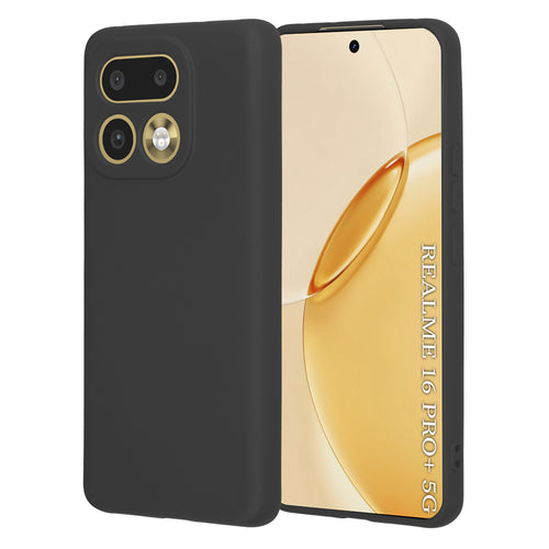 Husa pentru Realme 16 Pro+, Techsuit SoftFlex, negru