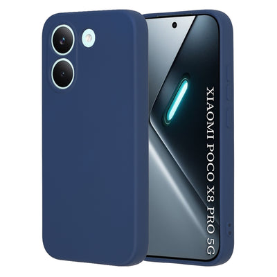 Husa pentru Xiaomi POCO X8 Pro, Techsuit SoftFlex, bleumarin