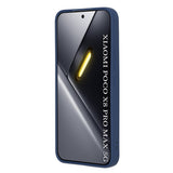 Husa pentru Xiaomi POCO X8 Pro Max, Techsuit SoftFlex, bleumarin