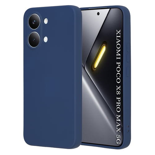 Husa pentru Xiaomi POCO X8 Pro Max, Techsuit SoftFlex, bleumarin