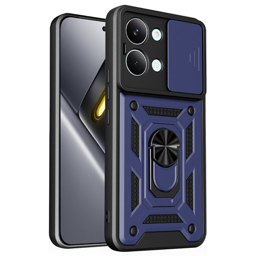 Husa pentru Xiaomi POCO X8 Pro Max, Techsuit CamShield Series, albastru