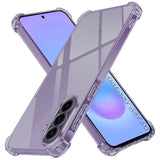 Husa pentru Samsung Galaxy A57 5G, Techsuit Shockproof Clear Silicone, fumuriu