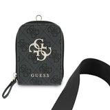 Guess Universal Strap 4G Metal Logo (GUUCNKP4DGMK), cu Small Purse pentru Accesories, reglabil, Eco Leather, Negru