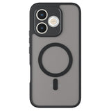 Husa pentru Honor 600 Lite, Techsuit PureFrost MagSafe, negru frost